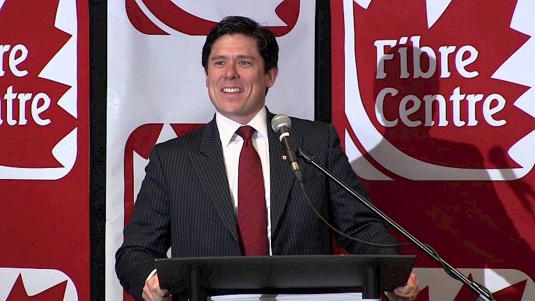 What the Fibre Centre Press Conference (Part 2 of 5) Hunter Newby